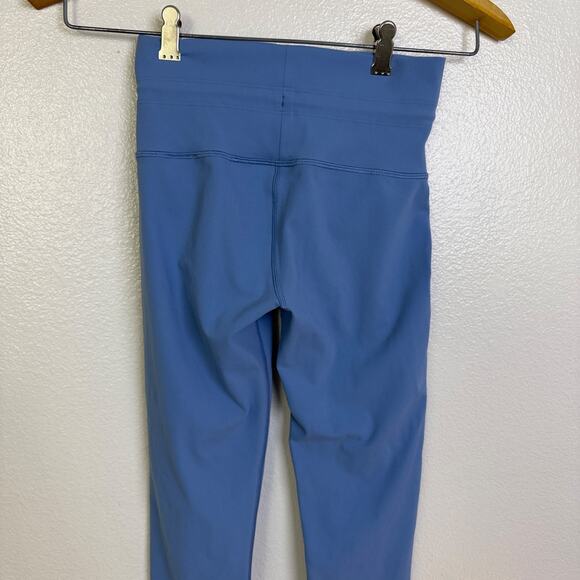 Vuori Daily Form Leggings Womens XS Spring Blue Workout Train Gym Run Jog EUC - Picture 6 of 8